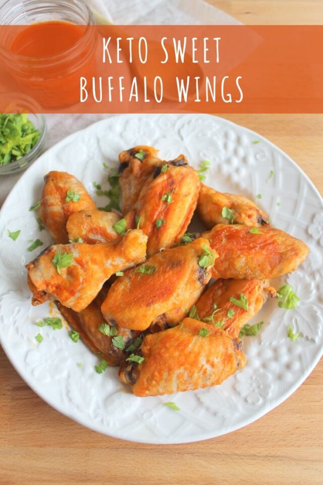 Simple Keto Sweet Buffalo Wings Recipe » Keto Foodie
